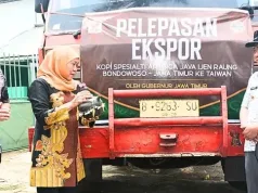 Kopi Bondowoso Tembus Pasar Internasional, Gubernur Jatim Lepas Ekspor ke Taiwan