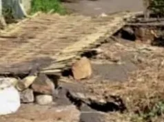 Rusaknya Akses Jalan Penghubung Tiga Desa di Wonosari Diusulkan ke BNPB untuk Perbaikan