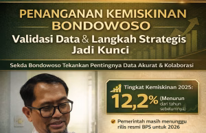 Tentang Kemiskinan , Sekda Bondowoso Tekankan Validasi Data dan Langkah Strategis