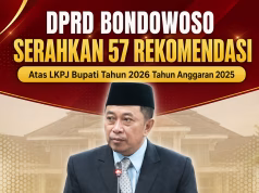 DPRD Bondowoso Serahkan 57 Rekomendasi atas LKPJ Bupati Tahun 2026 ,Ini Kata Bupati