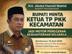 Bupati Minta Ketua TP PKK Kecamatan Jadi Motor Penggerak Kesejahteraan Keluarga di Bondowoso