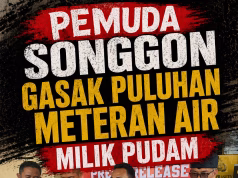 Pemuda Songgon Gasak Puluhan Meteran Air Milik PUDAM