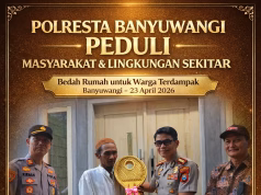 Polresta Banyuwangi Peduli Masyarakat Dan Lingkungan SekitarÂ
