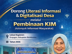 Diskominfo Bondowoso Dorong Literasi Informasi dan Digitalisasi Desa dengan Pembinaan KIM