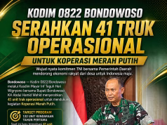 Kodim 0822 Bondowoso Serahkan 41 Truk Operasional untuk Koperasi Merah Putih