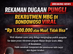 Rekaman Dugaan Pungli Rekrutmen MBG di Bondowoso Viral, Warga Diminta Segera Melapor
