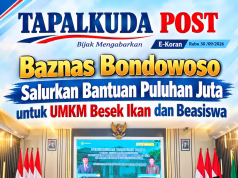 Baznas Bondowoso Salurkan Bantuan Puluhan Juta untuk UMKM Besek Ikan dan Beasiswa