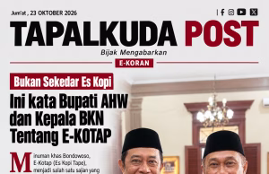 Bukan Sekedar Es Kopi ,Ini kata Bupati AHW dan Kepala BKN Tentang E-KOTAP