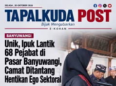 Unik, Ipuk Lantik 68 Pejabat di Pasar Banyuwangi, Camat Ditantang Hentikan Ego Sektoral