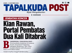 Jembatan Koncer Kian Rawan, Portal Pembatas Dua Kali Ditabrak