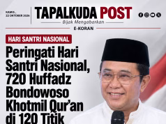 Peringati Hari Santri Nasional ,720 Huffadz Bondowoso Khotmil Qur’an di 120 Titik