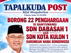 BORONG 22 PENGHARGAAN DI BANYUWANGI! SDN DABASAH 1 DAN SDN KOTA KULON 1 HARUMKAN NAMA BONDOWOSO