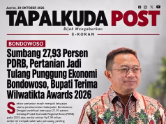 Sumbang 27,93 Persen PDRB, Pertanian Jadi Tulang Punggung Ekonomi Bondowoso, Bupati Terima Wilwatikta Awards 2026